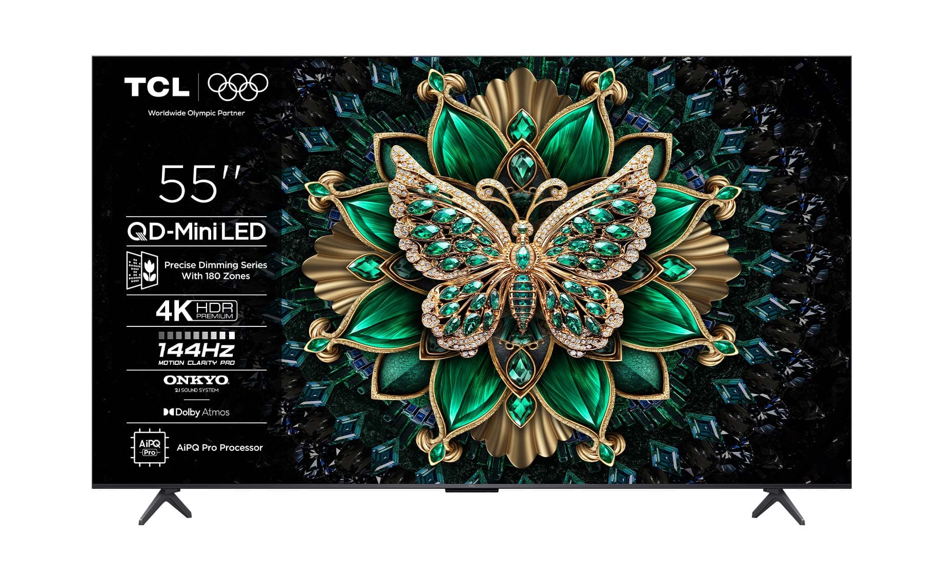 TCL 55C6K (55"/139cm) 4K UHD mini LED Google Smart TV