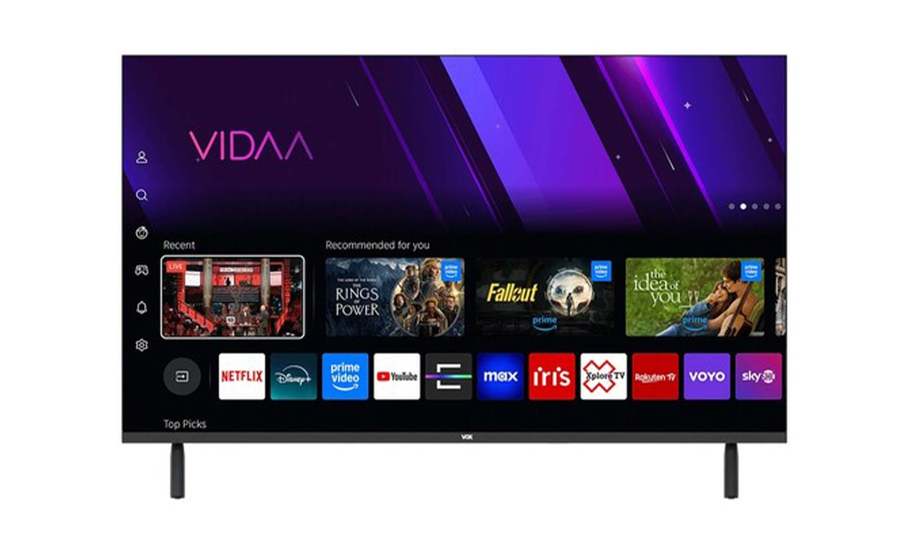 Vox 32QVH684 (32"/82cm) HD Ready VIDAA Smart TV
