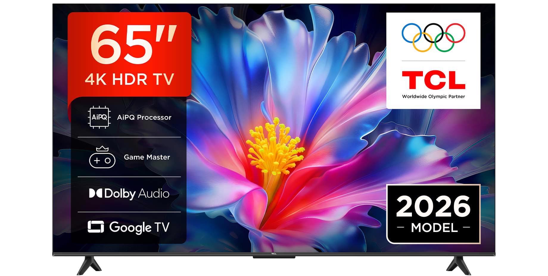 TCL 65P6L (65"/164cm) 4K UHD LED Google Smart TV